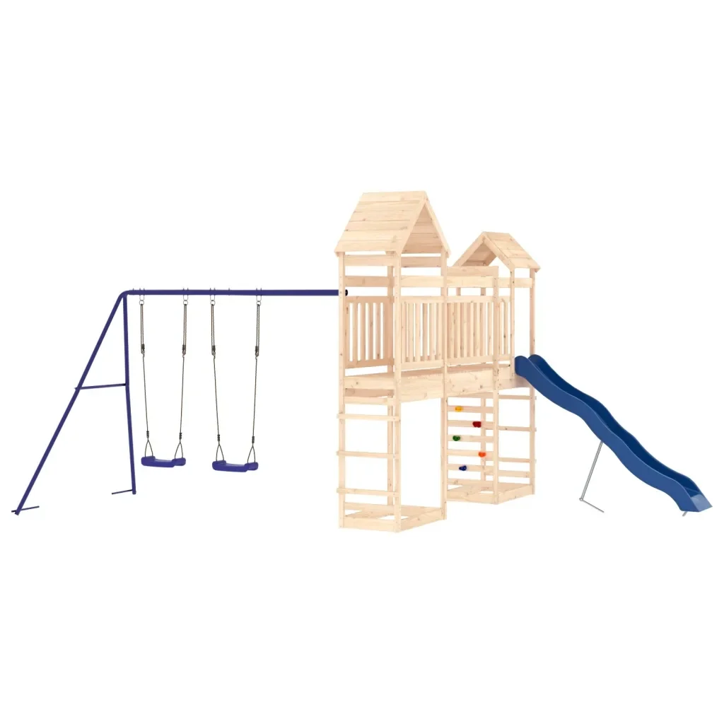 Set da Gioco da Esterno in Legno Massello di Pino 3156979 - Image 4