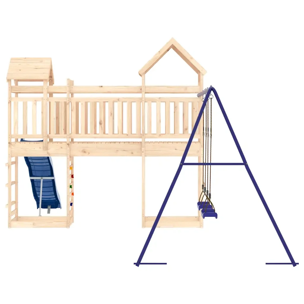 Set da Gioco da Esterno in Legno Massello di Pino 3156979 - Image 5