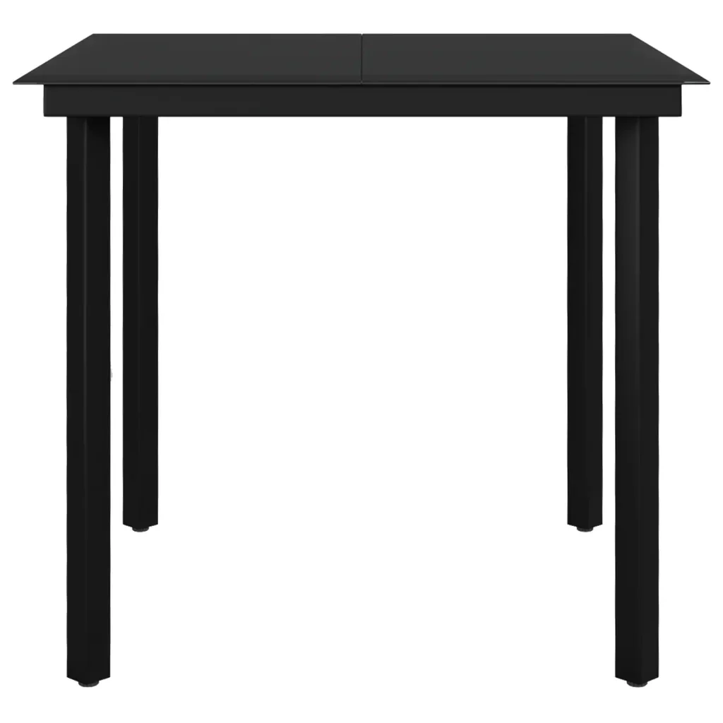 Set da Pranzo da Giardino 3 pz con Cuscini Polyrattan e Vetro 3099703 - Image 6