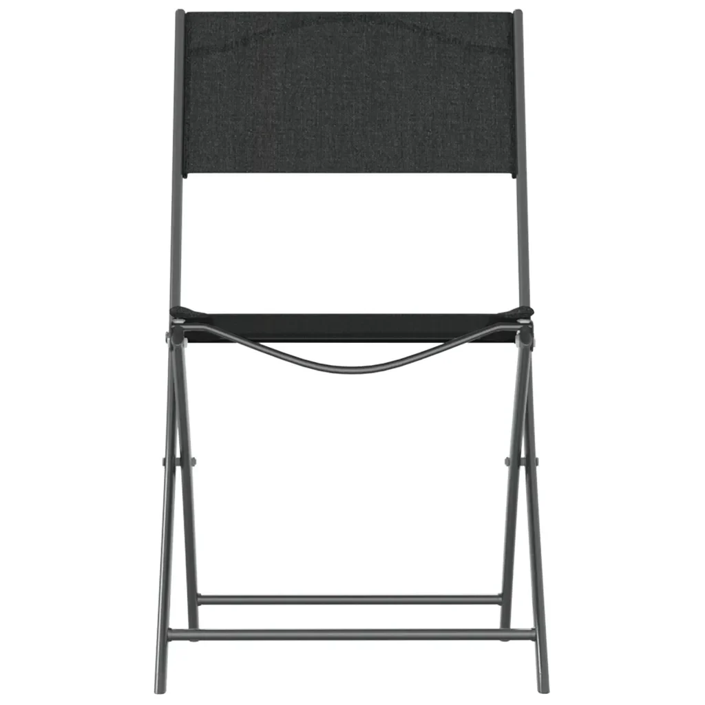 Set da Pranzo da Giardino 3 pz in Acciaio Nero 3203727 - Image 4