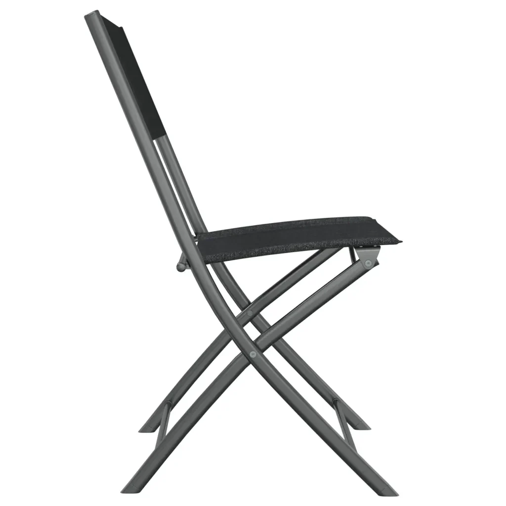 Set da Pranzo da Giardino 3 pz in Acciaio Nero 3203727 - Image 5