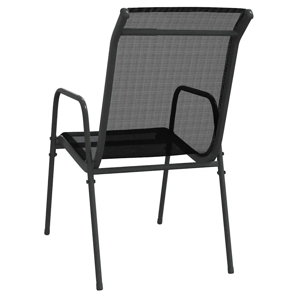Set da Pranzo da Giardino 3 pz in Acciaio Nerooutdoor 3203728 - Image 7