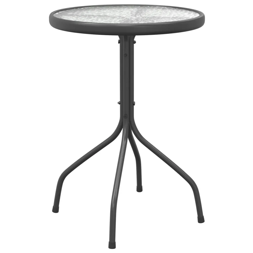 Set da Pranzo da Giardino 3 pz in Acciaio Nerooutdoor 3203728 - Image 8