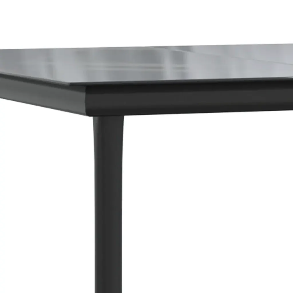 Set da Pranzo da Giardino 5 pz con Cuscini in Polyrattan Grigio 3262988 - Image 7