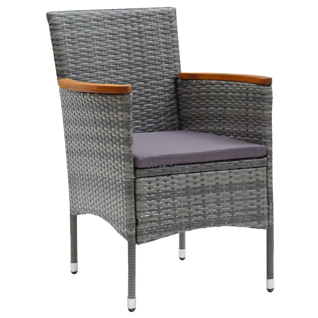 Set da Pranzo da Giardino 7 pz Grigio cod mxl 40426 - Image 6