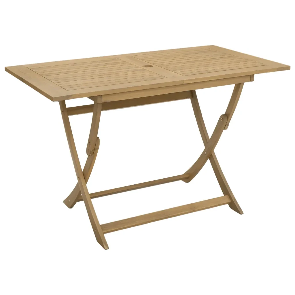 Set da Pranzo da Giardino 7 pz in Legno Massello di Acacia - Image 6