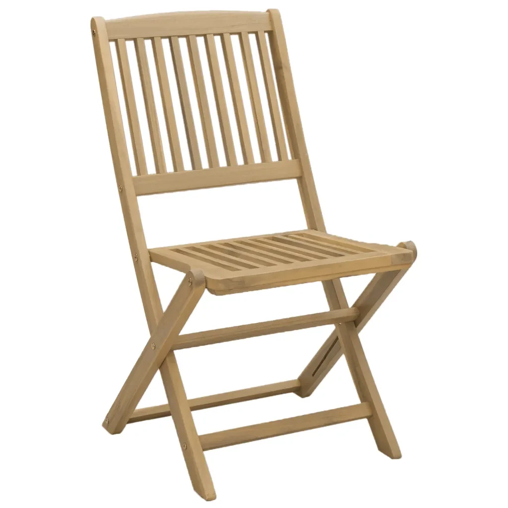 Set da Pranzo da Giardino 7 pz in Legno Massello di Acacia 3214237 - Image 4