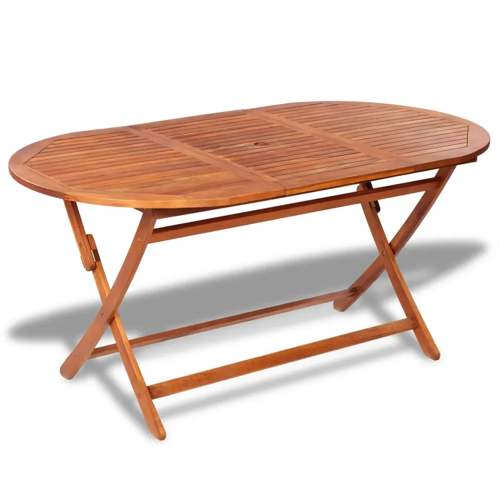 Set da Pranzo da Giardino 7 pz in Legno Massello di Acacia 41815 - Image 4