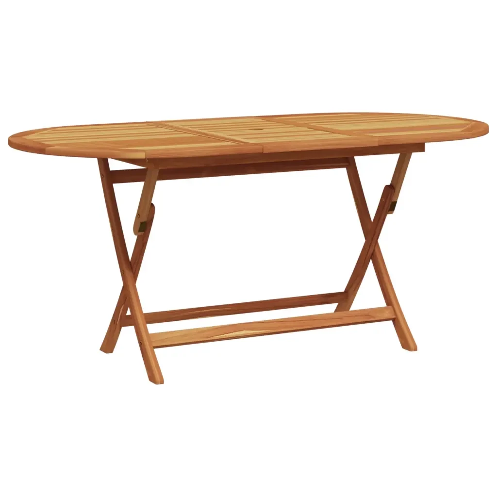 Set da Pranzo da Giardino 7 pz Tortora Tessuto e Legno Massello 3281714 - Image 5