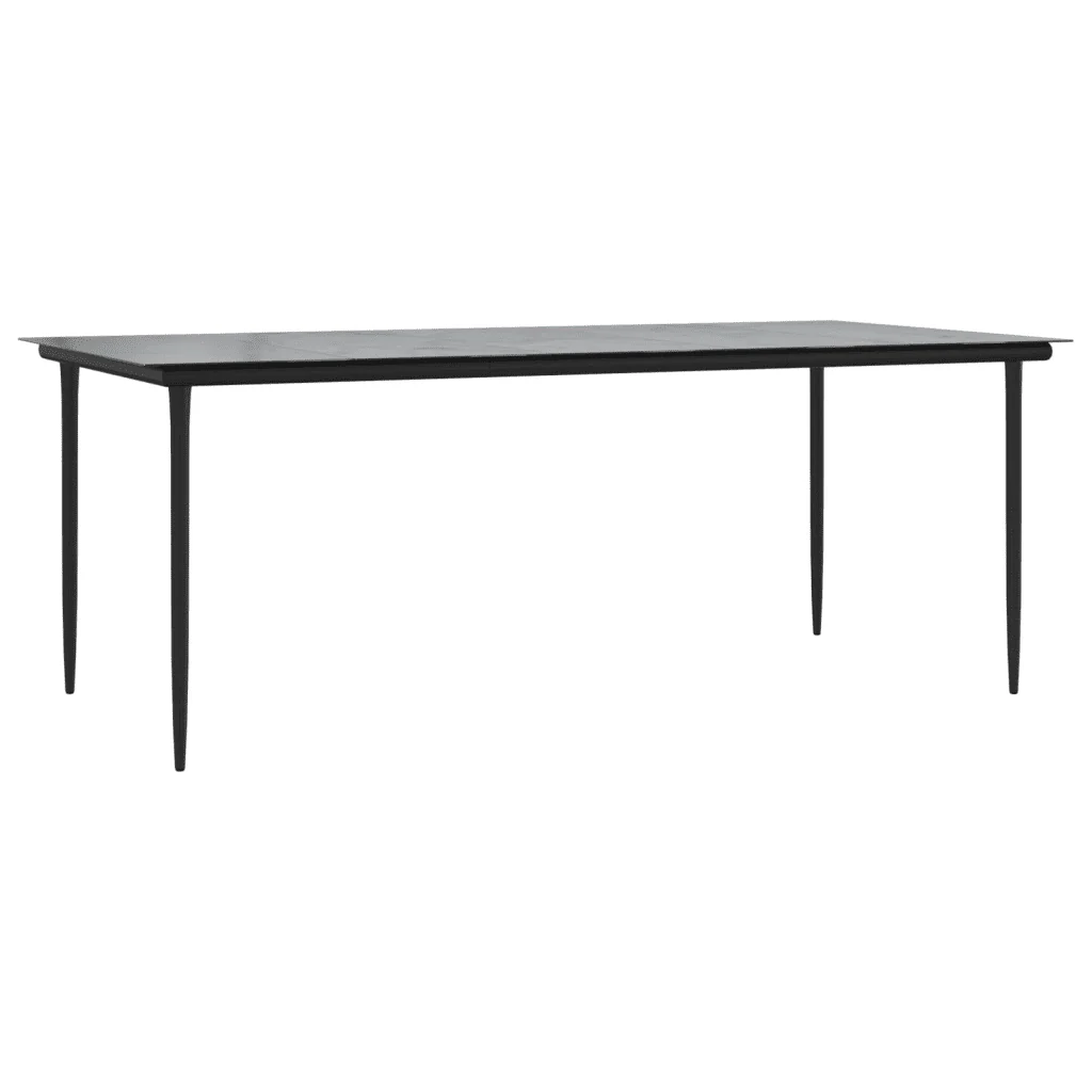 Set da Pranzo da Giardino 7pz con Cuscini in Polyrattan Marrone 3213199 - Image 7