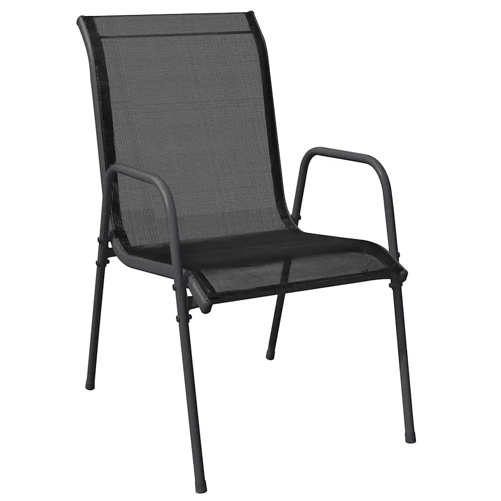 Set da Pranzo per Giardino 5 pcs Nero 3379136 - Image 6
