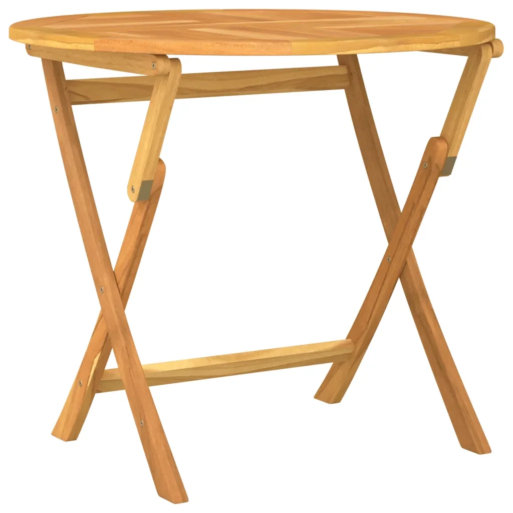 Set da Pranzo per Giardino 5 pz in Legno Massello di Teak 3155018 - Image 6