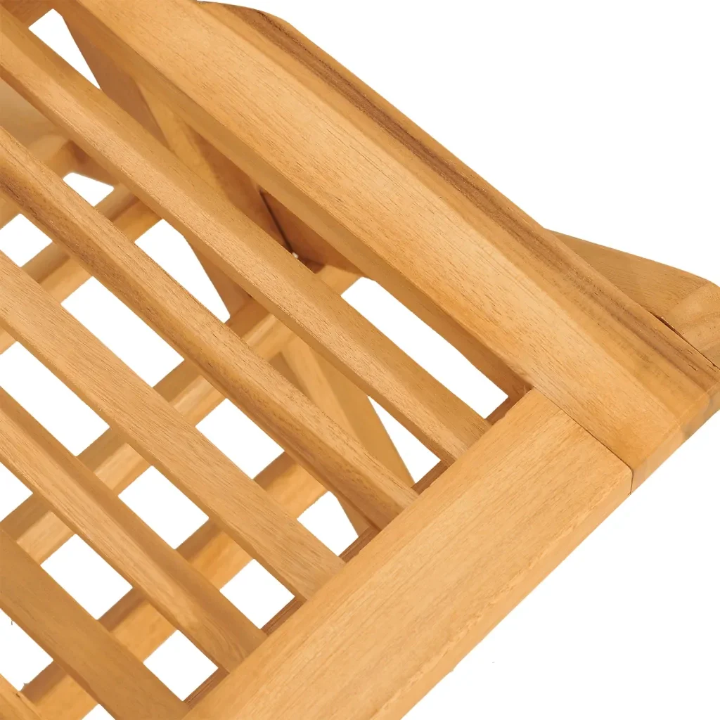 Set da Pranzo per Giardino 5 pz in Legno Massello di Teak 3155022 - Image 5