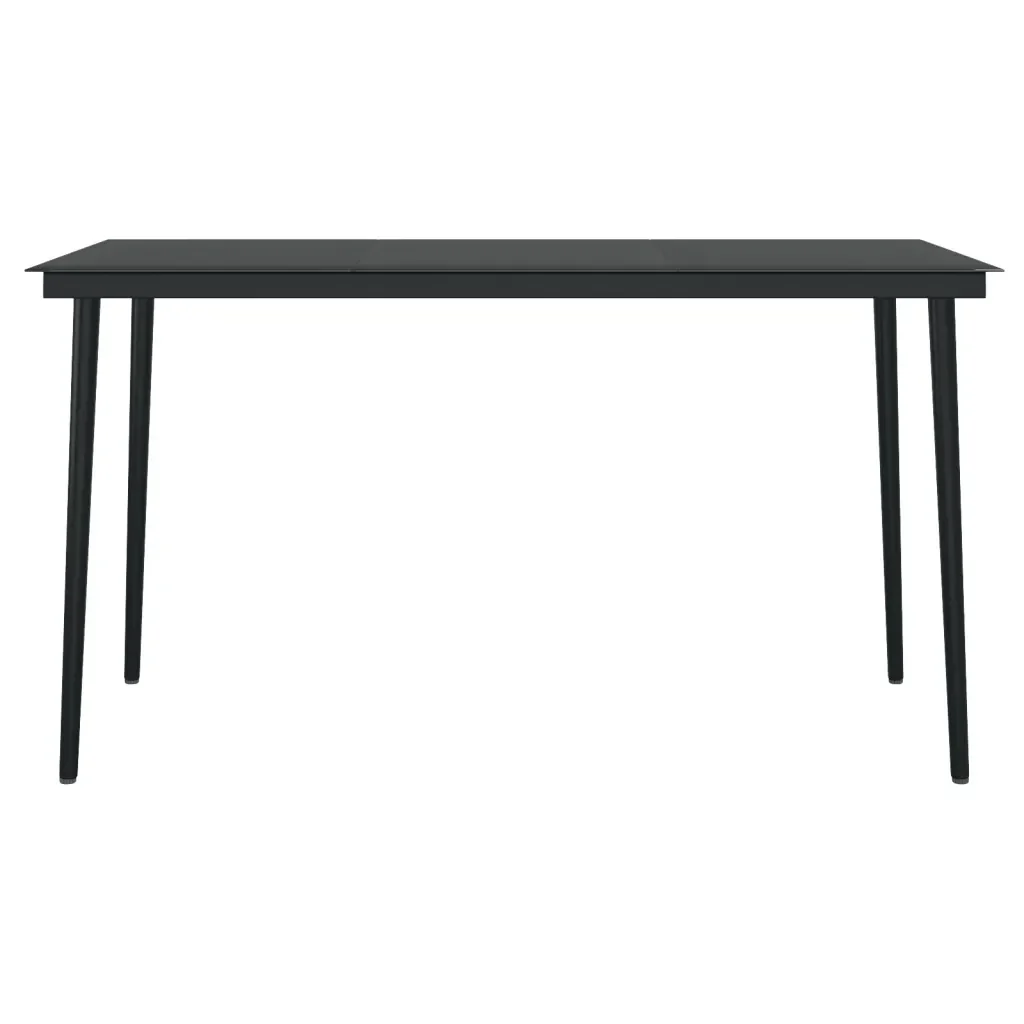 Set da Pranzo per Giardino 7 pz con Cuscini Polyrattan e Vetro 3099754 - Image 6