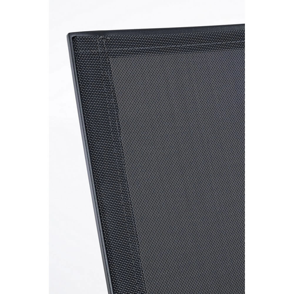 Set di 4 Sedie da Esterno con Braccioli in Alluminio e Textilene - SOLIDITY - Image 9
