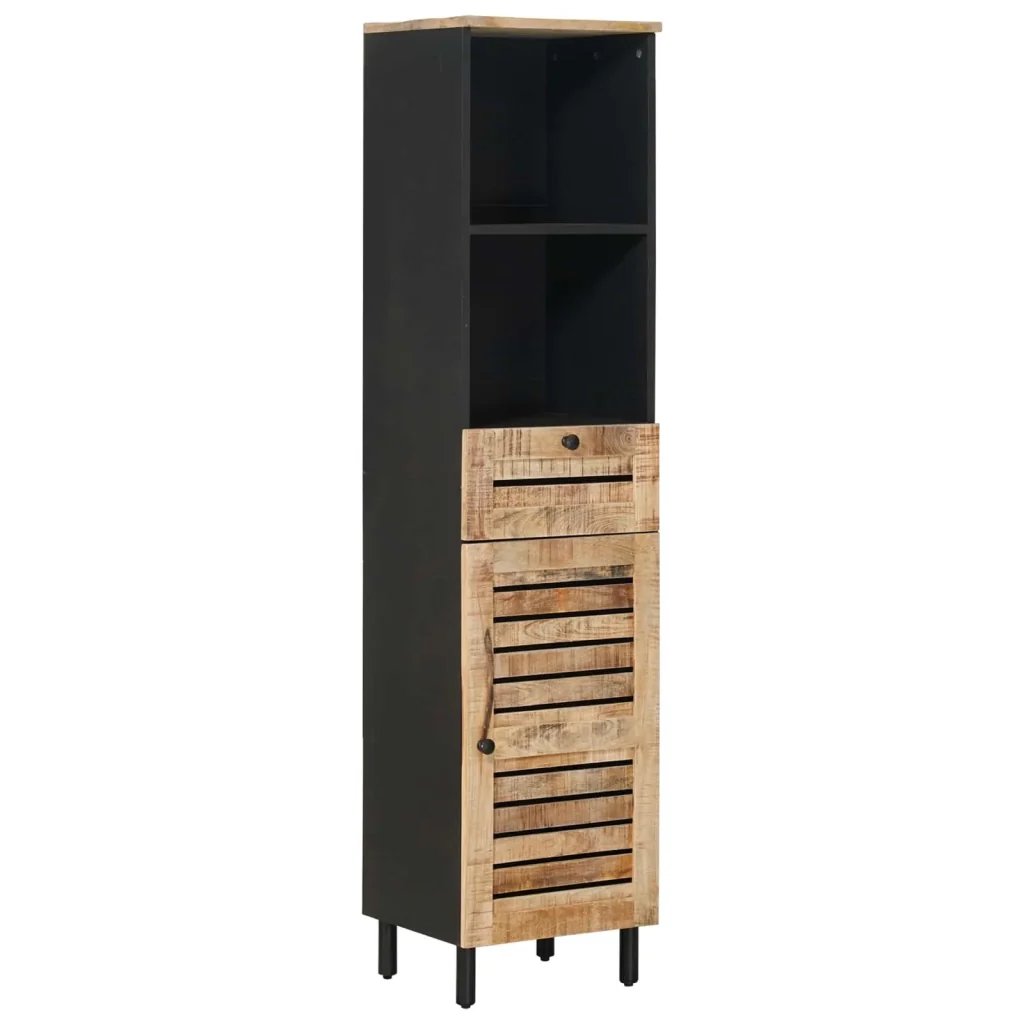 Set di Armadi da Bagno 3 pz Naturale 38 x 33 x 160 cm 3310166 - Image 6