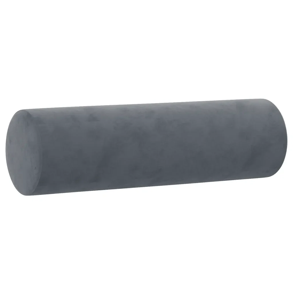 Set di Divani 2 pz con Cuscini Grigio Scuro in Velluto - Image 5