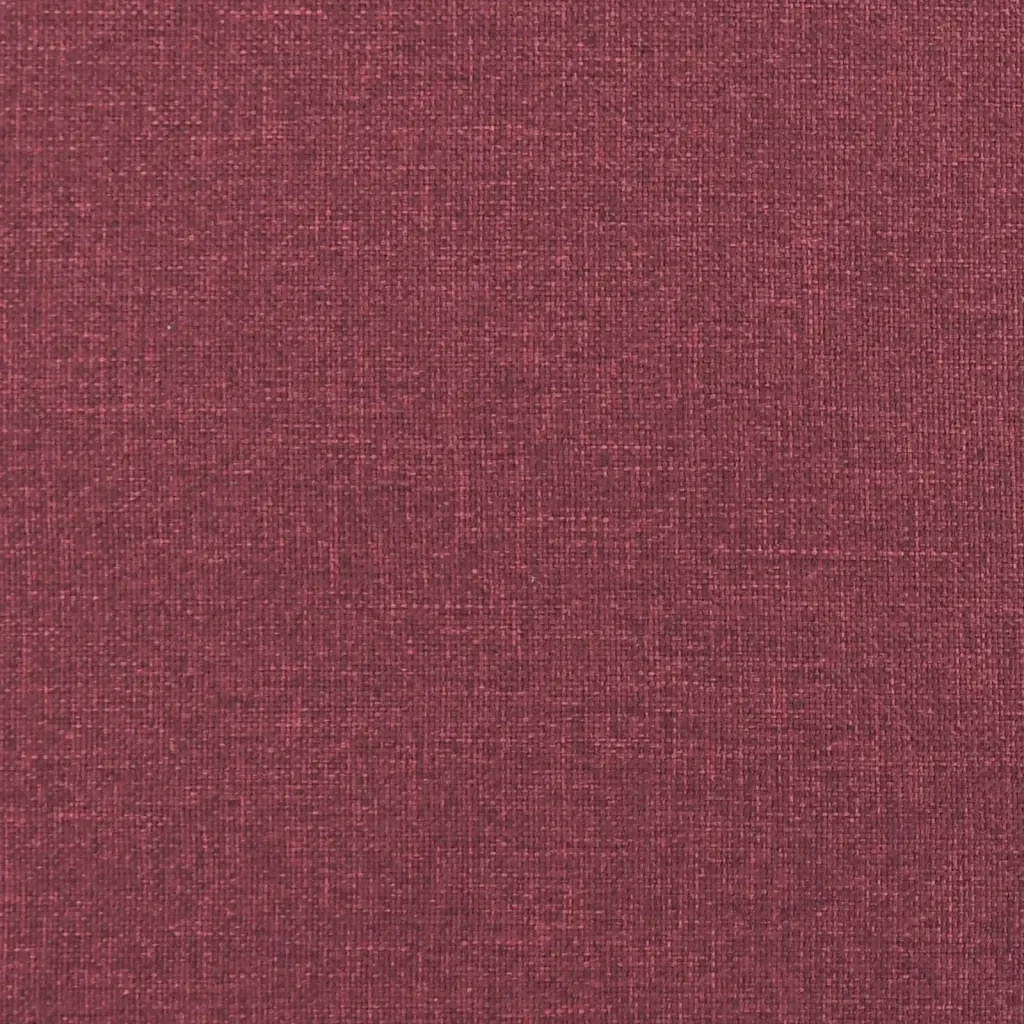 Set di Divani 2 pz con Cuscini Rosso Vino in Tessuto - Image 6