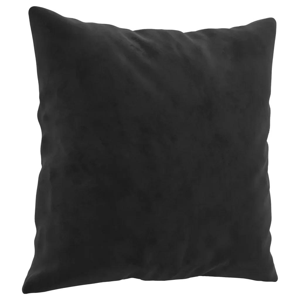 Set di Divani 3 pz con Cuscini Nero in Velluto - Image 5