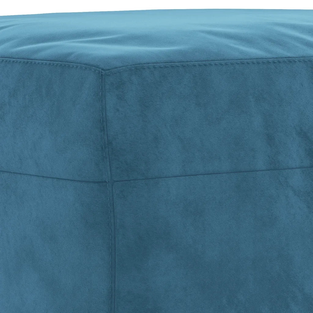Set di Divani 4 pz con Cuscini Blu in Velluto 3202209 - Image 9
