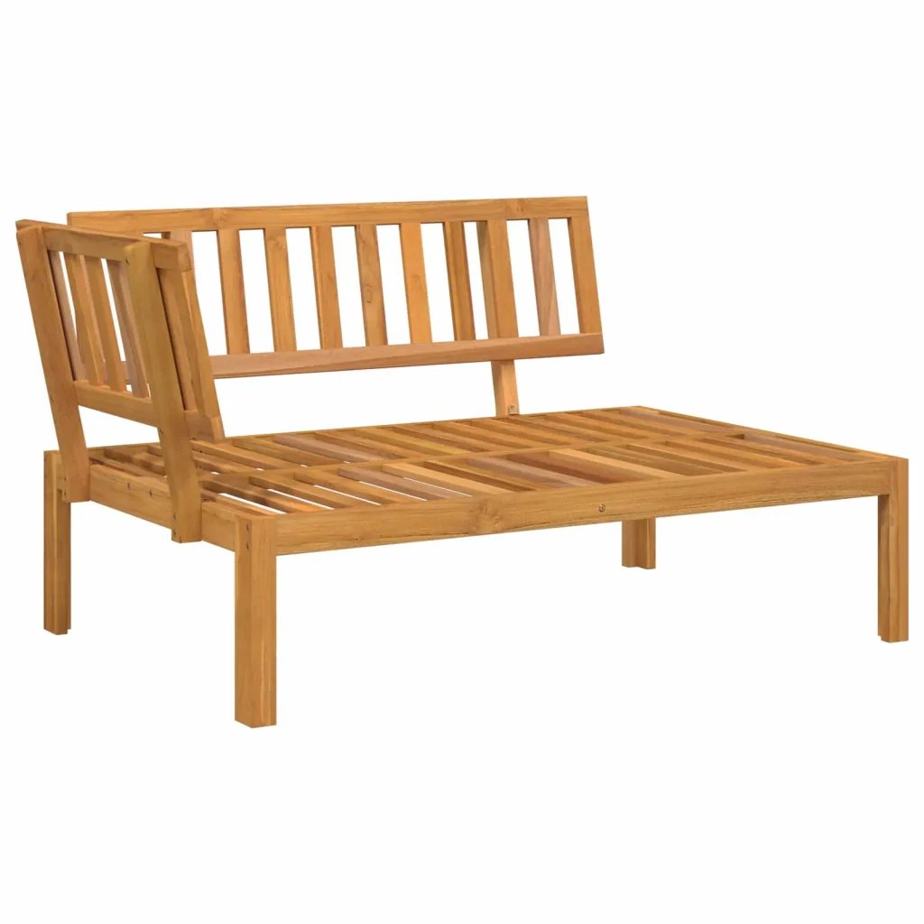 Set di divani con cuscino 4 pcs Talpa Legno di Acacia Massello 3418559 - Image 4