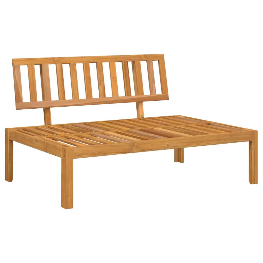 Set di divani con cuscino 6 pcs Talpa Legno di Acacia Massello 3418599 - Image 5