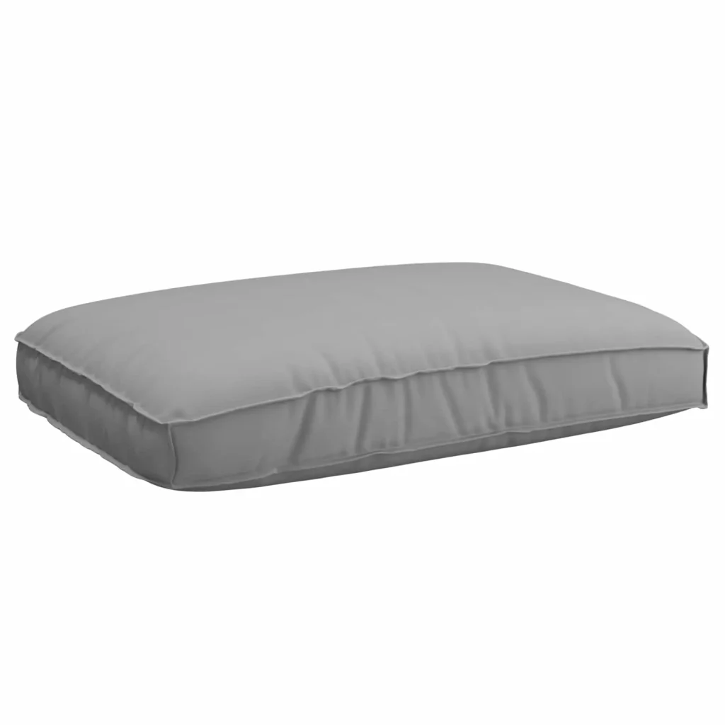 Set di divani con cuscino 2 pcs Grigio Legno di Acacia Massello 3418217 - Image 4