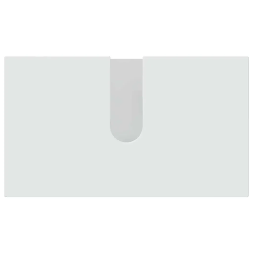 Set di mobili per il bagno con porta 4 pcs Bianco Lucido 3393007 - Image 9
