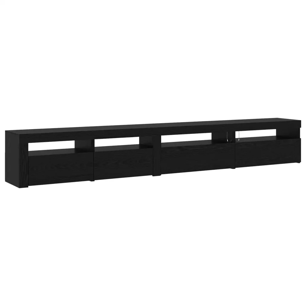 Set mobile TV 3 pcs Rovere Nero 270 x 35 x 40 cm 3332509 - Image 9