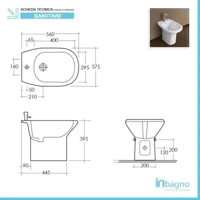 Set di sanitari completi di lavabo serie Orient con sedile incluso - Image 10