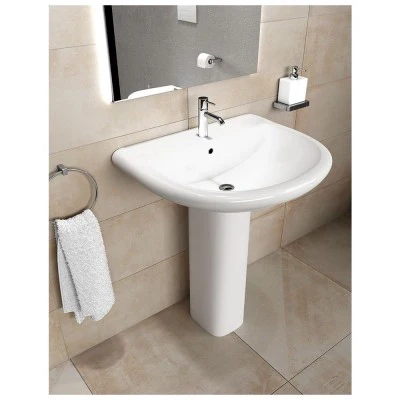 Set di sanitari completi di lavabo serie Orient con sedile incluso - Image 6