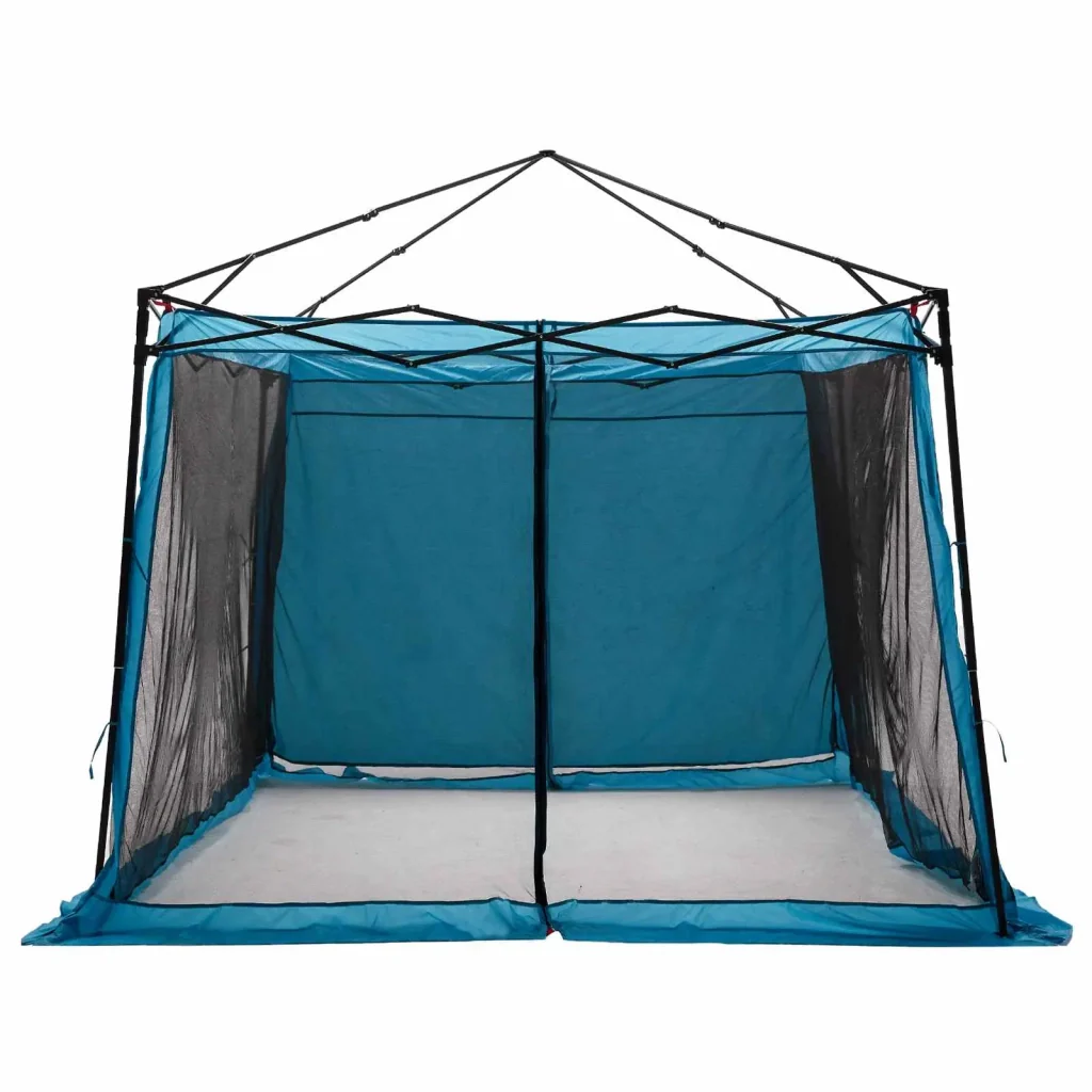 Set di Tende da Campeggio con tetto 2 pcs Blu Taffeta e Tessuto 3337170 - Image 6