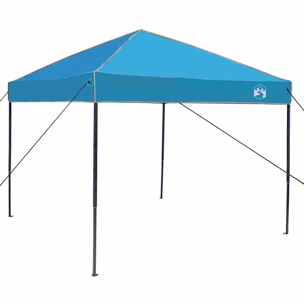 Set di Tende da Campeggio con tetto 2 pcs Blu Taffeta e Tessuto 3337170 - Image 7