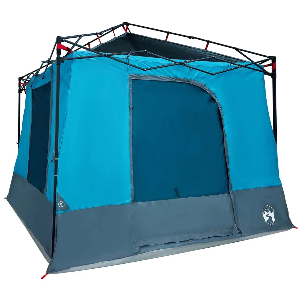 Set di Tende da Campeggio con tetto 2 pcs Blu Taffeta e Tessuto 3337171 - Image 5