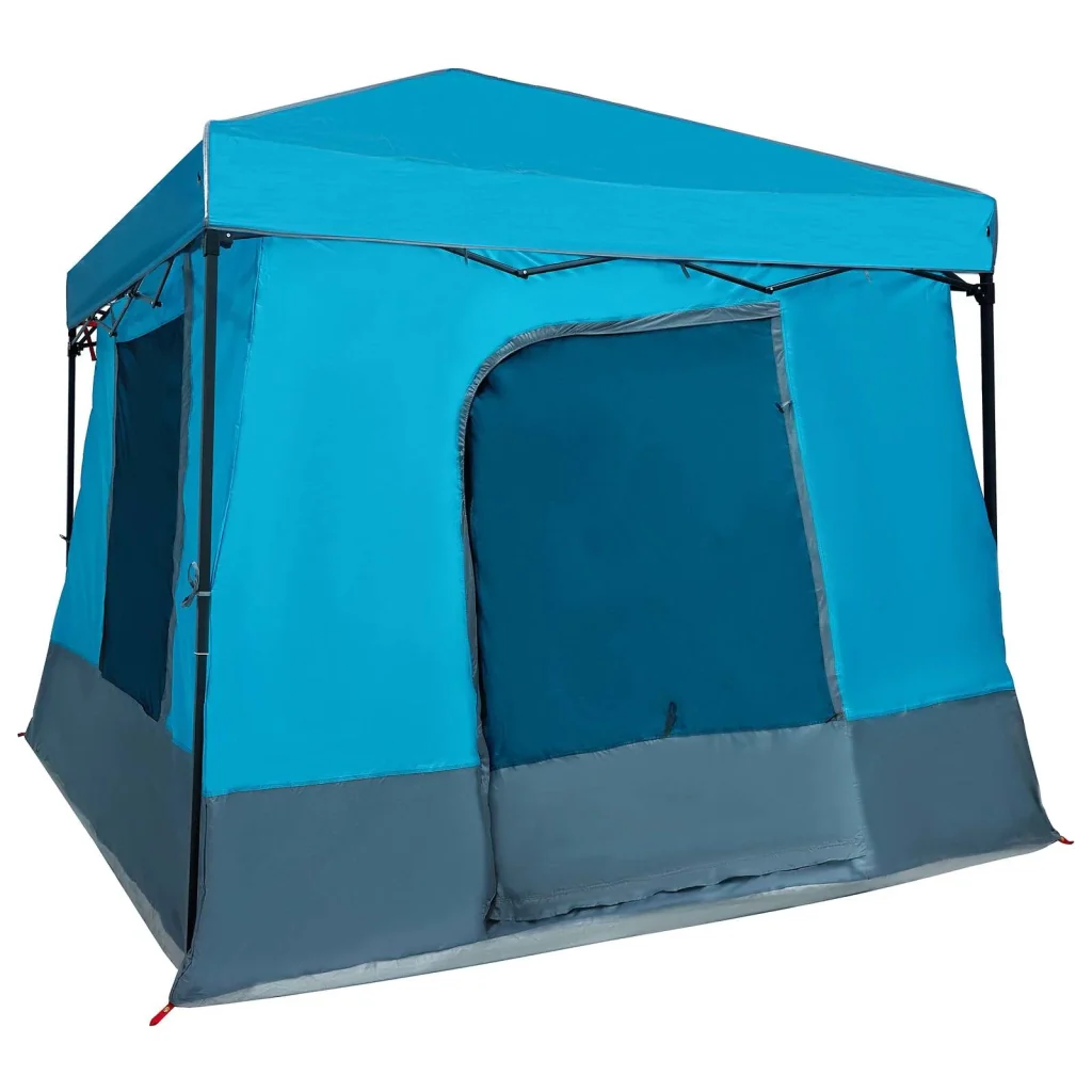 Set di Tende da Campeggio con tetto 2 pcs Blu Taffeta e Tessuto 3337171 - Image 9