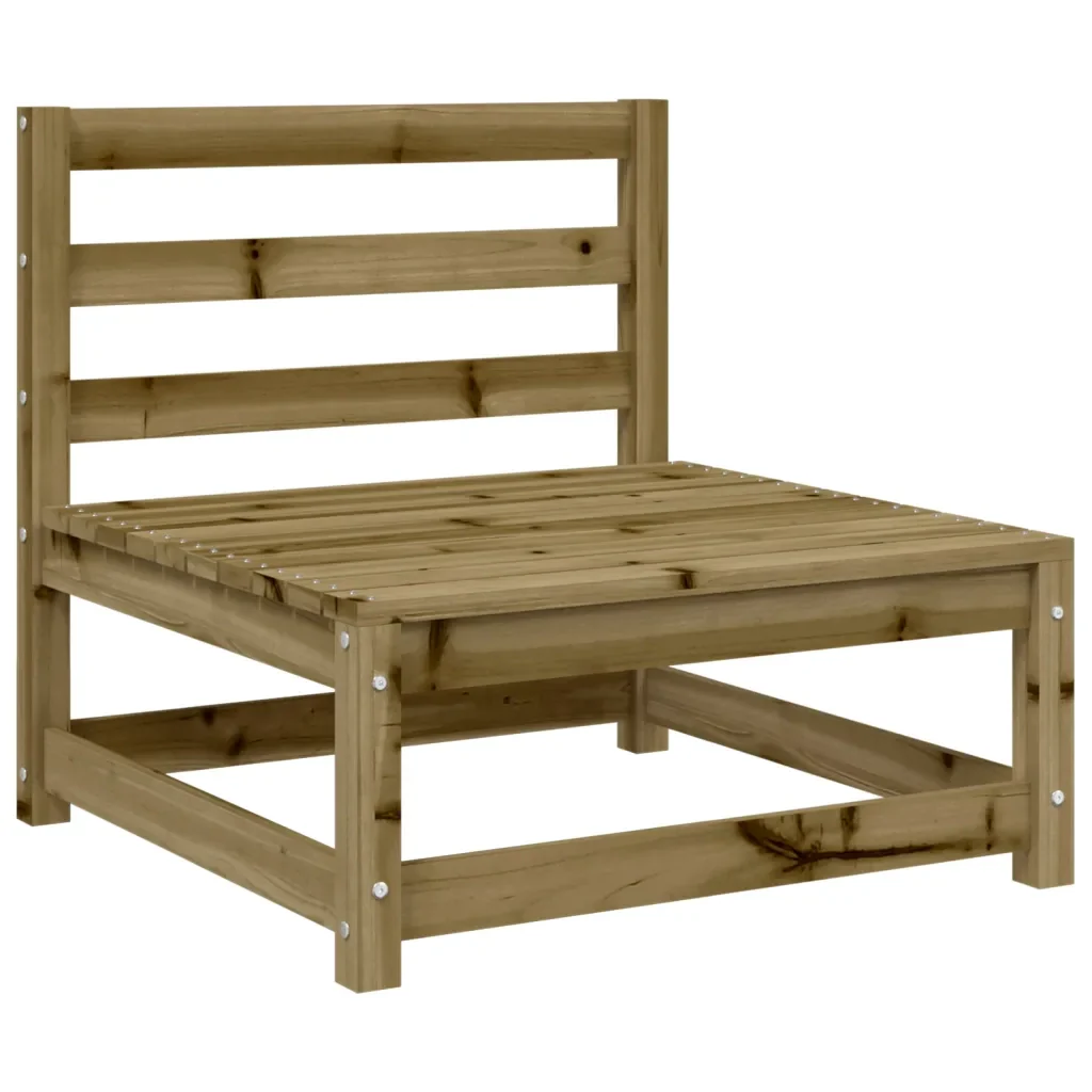 Set Divani da Giardino 11 pz in Legno Impregnato di Pino 3299647 - Image 5