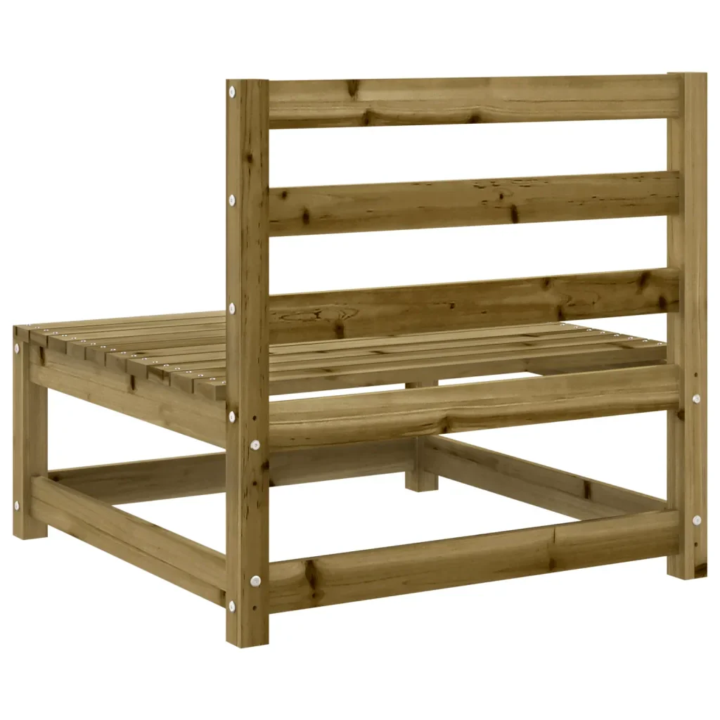 Set Divani da Giardino 11 pz in Legno Impregnato di Pino 3299647 - Image 8