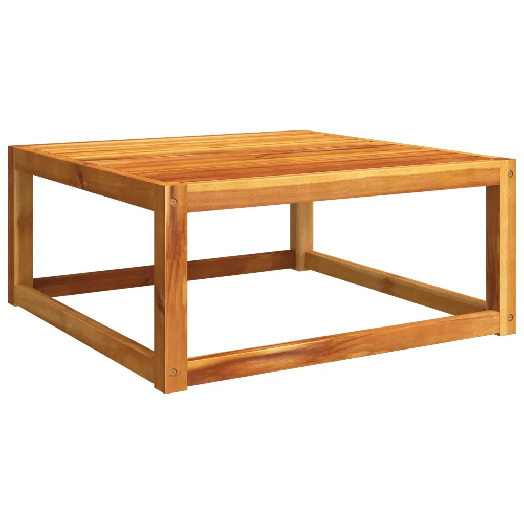 Set di divani da giardino 4 pezzi con cuscini in legno di acacia e rattan 3278889 - Image 6