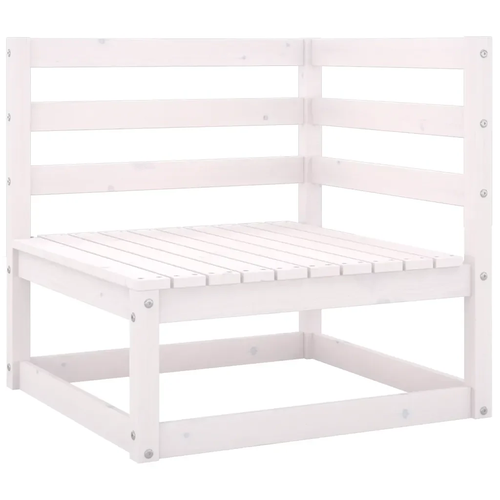 Set Divani da Giardino 5 pz con Cuscini Legno Massello di Pino 3076565 - Image 4