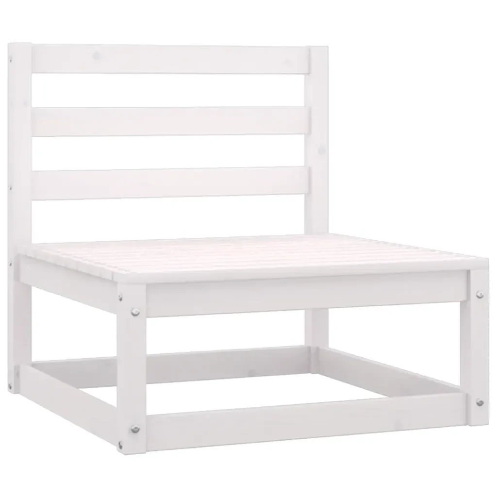 Set Salotto Giardino 7 pz Cuscini Antracite Legno Massello Pino 3076745 - Image 5