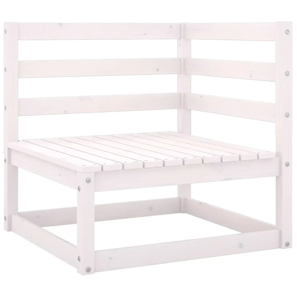 Set Salotto Giardino 7 pz Cuscini Antracite Legno Massello Pino 3076755 - Image 4