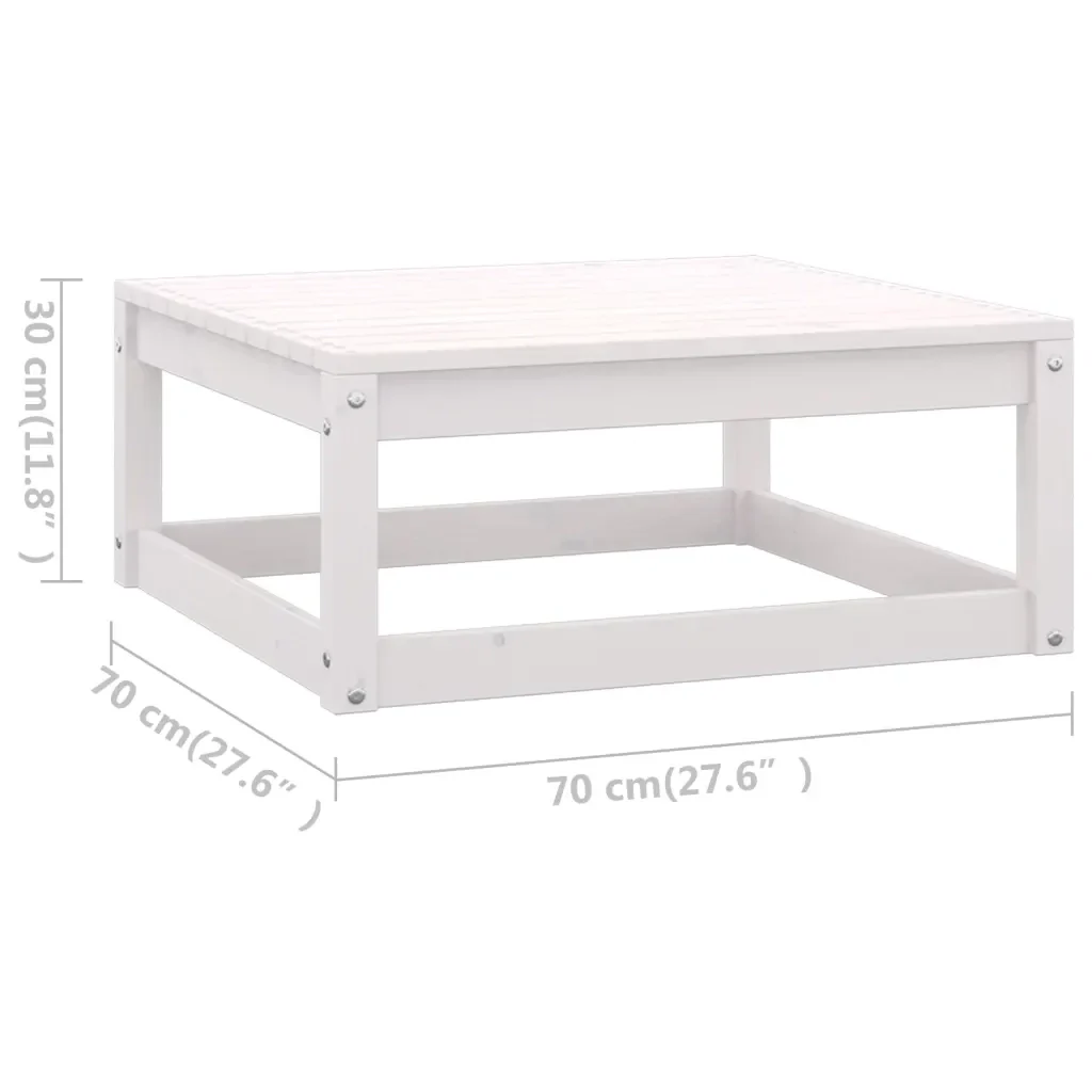 Set Salotto Giardino 8 pz Cuscini Antracite Legno Massello Pino 3076700 - Image 10