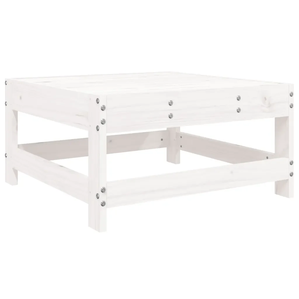 Set Divani da Giardino 8 pz in Legno Massello di Pino Bianco - Image 6