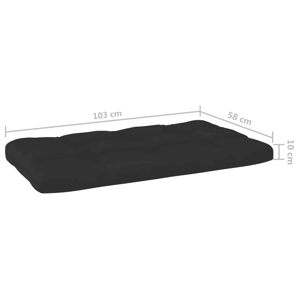 Set Divani in Pallet con Cuscini 4 pz in Pino Impregnato 3066752 - Image 9