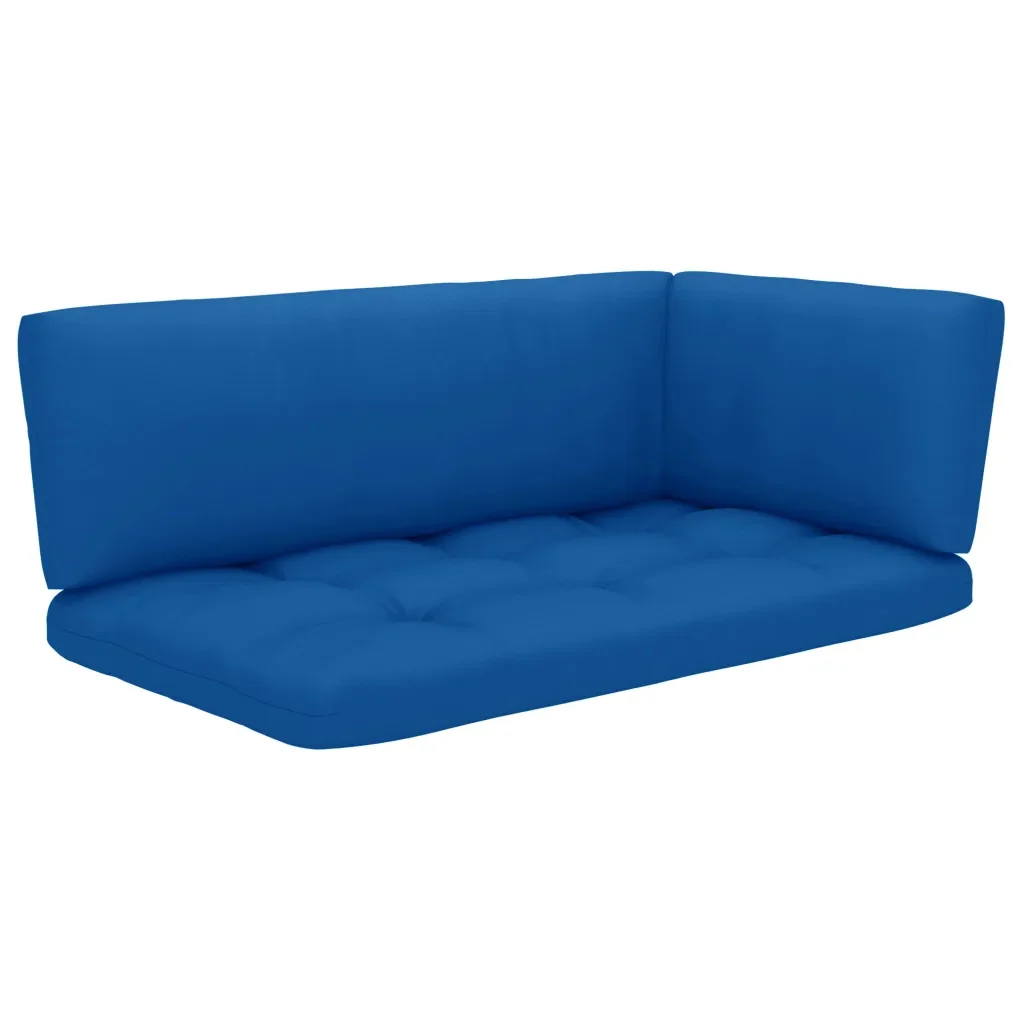 Set Divani in Pallet con Cuscini 4 pz in Pino Impregnato 3066754 - Image 4
