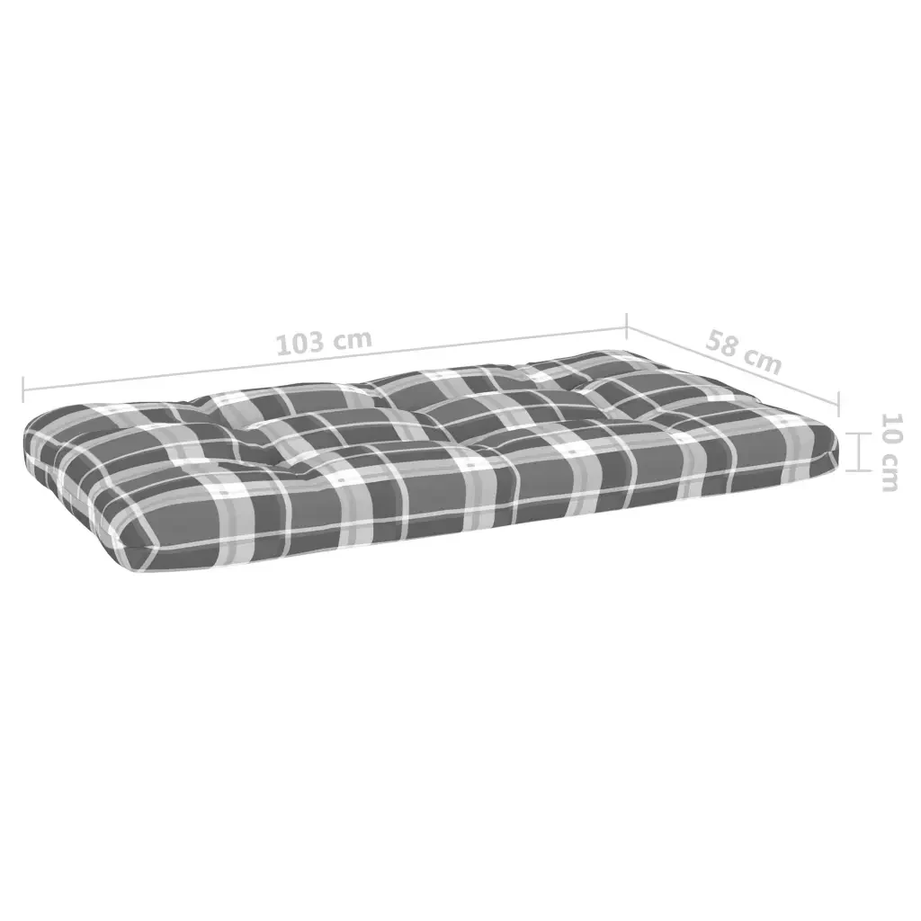 Set Divani in Pallet con Cuscini 4 pz in Pino Impregnato 3066758 - Image 9