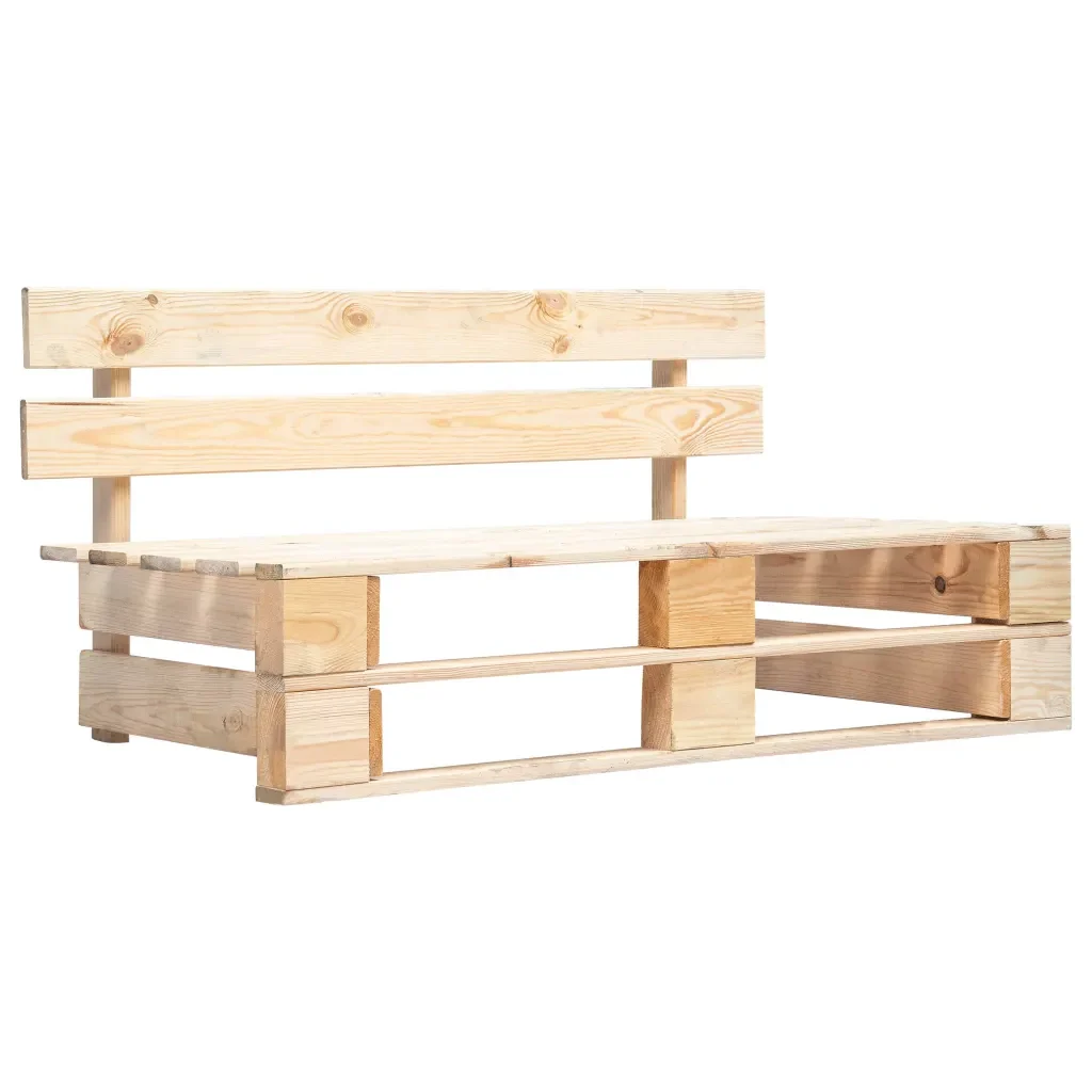 Set Divani in Pallet con Cuscini 6 pz in Pino Impregnato 3066901 - Image 2