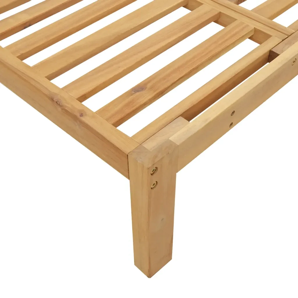 Set Divani Pallet da Giardino 2pz in Legno Massello di Acacia 365853 - Image 6
