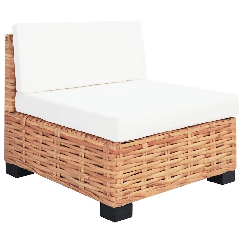 Set Divano 27 pz in Rattan Naturale 244623 - Image 3