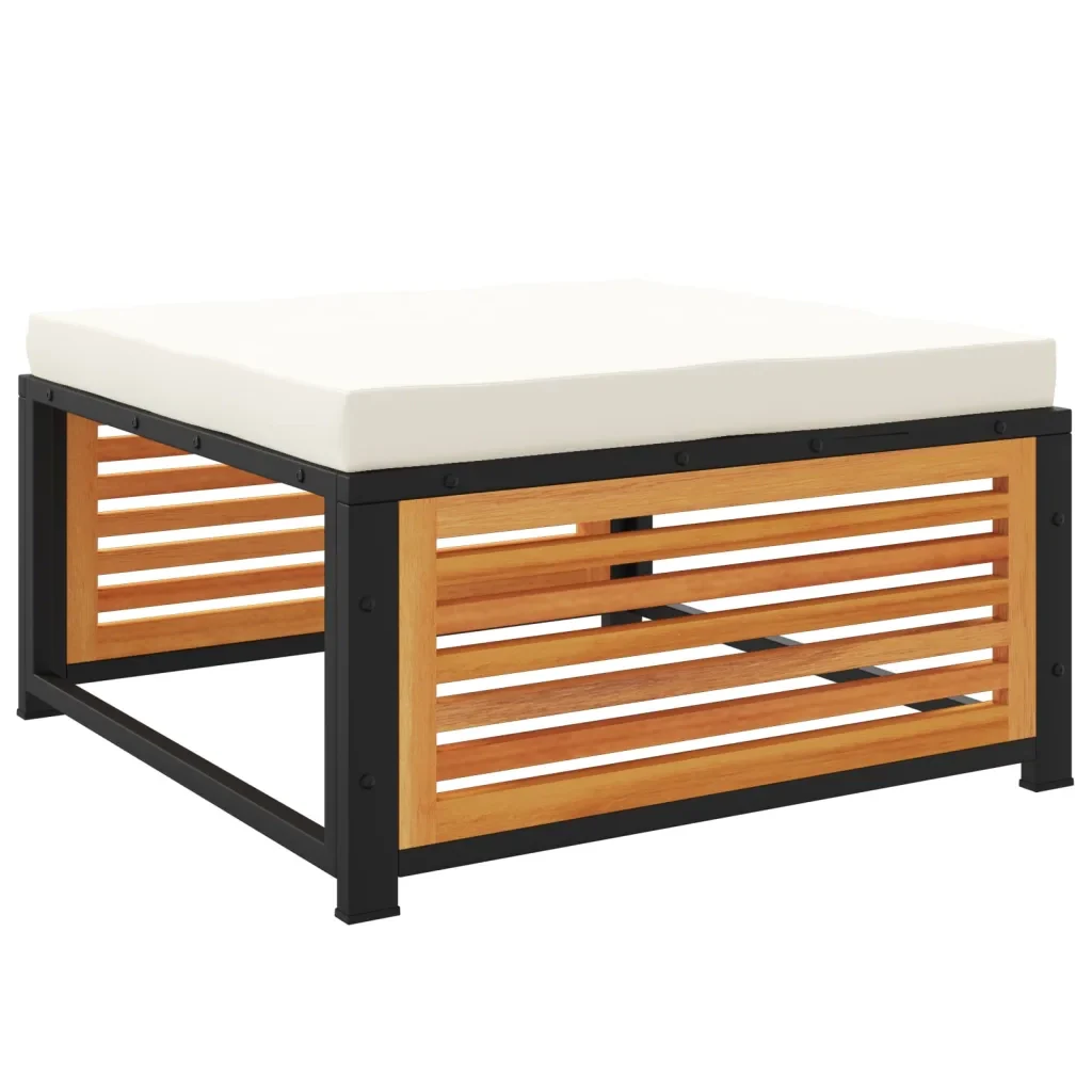Set Divano da Giardino 7 pz con Cuscini Legno Massello Acacia - Image 6